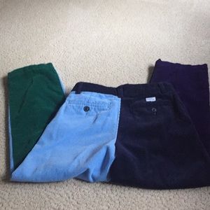 Vineyard Vines 4 panel corduroy pants Boys size 8